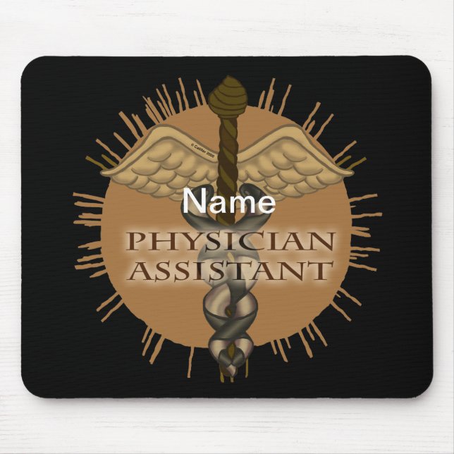 Caduceus Physician Assistenzmauspad Mousepad (Vorne)