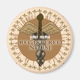 Caduceus registrierter Krankenmagnet Magnet