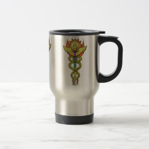 Caduceus Reisebecher