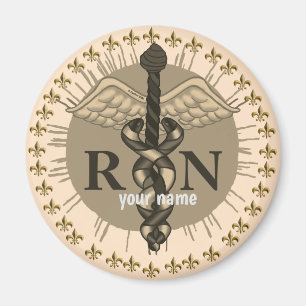 Caduceus RN Infirmière aimant
