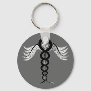 Caduceus Schlüsselanhänger