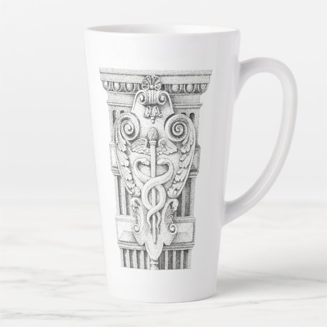CADUCEUS Tall Tapered Latte Tasse (Rechts)