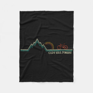 Cady Hill Mountainbiken Vermont Stowe  Fleecedecke