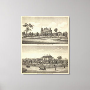 Cady und Kilpatrick, Nebraska Leinwanddruck