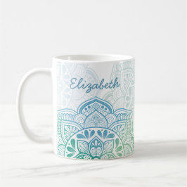 Caelum Mandala 11 oz. Personalized Mug Kaffeetasse