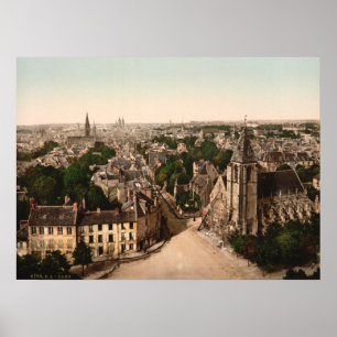 Caen, Basse-Normandie, Frankreich Poster