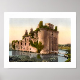Caerlaverock Castle, Dumfries, Schottland Poster