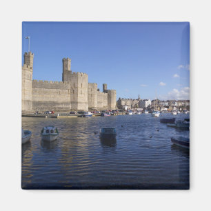 Caernarfon Castle, Gwynedd, Wales 2 Magnet