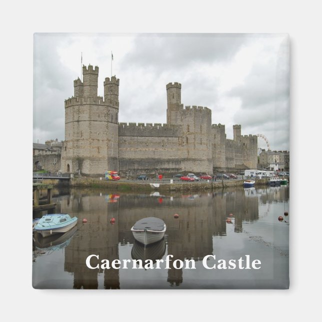 Caernarfon Castle Magnet (Vorne)