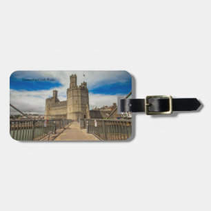Caernarfon Castle Wales Gepäckanhänger