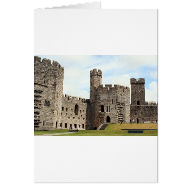 Caernarfon Castle, Wales, Großbritannien (Vorne)