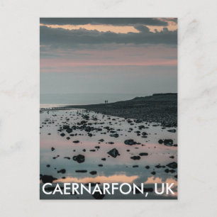 Caernarfon, Großbritannien Postkarte