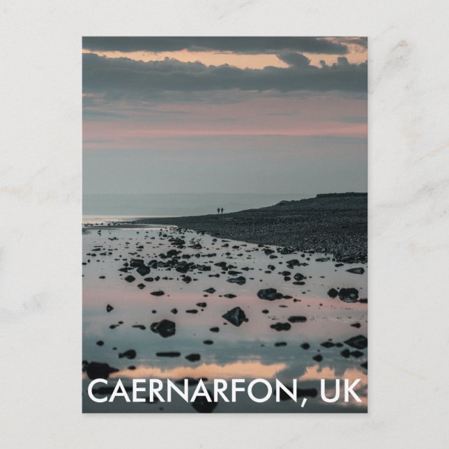 Caernarfon, Großbritannien Postkarte (Vorderseite)
