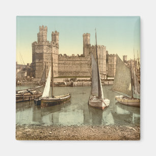 Caernarfon Schloss II, Gwynedd, Wales Magnet