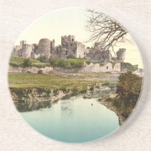 Caerphilly Schloss, Wales Getränkeuntersetzer