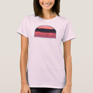 Caesar Creek Lake Ohio Rote Morgensonne T-Shirt