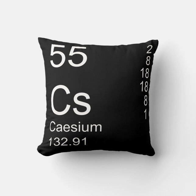 Caesium Kissen (Vorderseite)