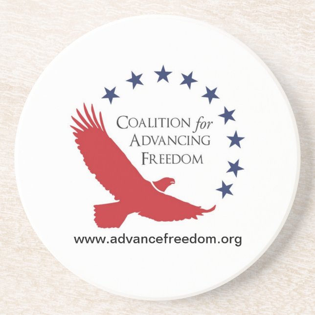 CAF-Untersetzer Sandstein Untersetzer (Vorne)