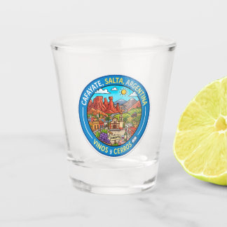 Cafayate Argentinien Schnapsglas