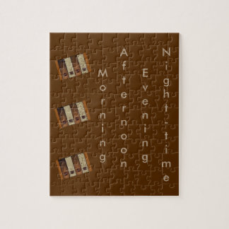 Café 8 X 10 Photo Puzzle En Tout Temps
