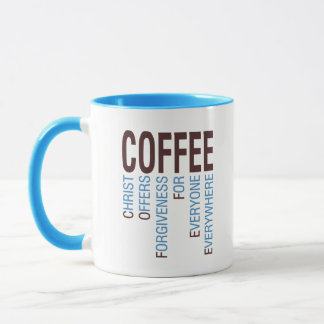 Café Acronyme chrétien Mug