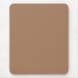 Café au lait (einfarbig)  mousepad