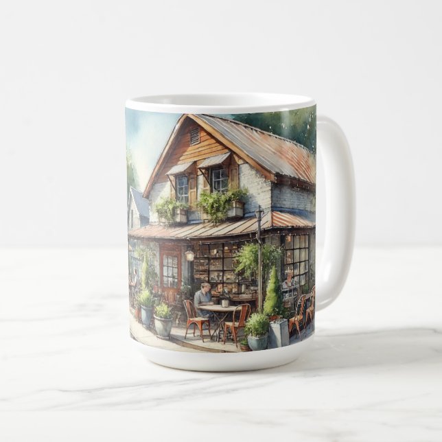 Café Auburn Alabama Kaffeetasse (VorderseiteRechts)