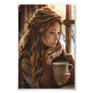 Café avec amis Impression photo