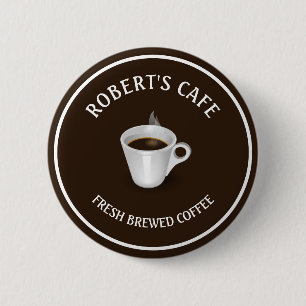 Café Barista Custom Button