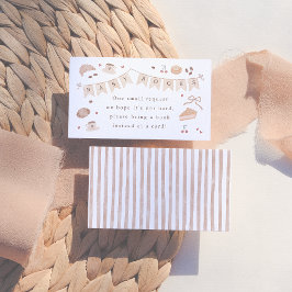 Cafe Bebe Baby Books Baby Shower Begleitkarte