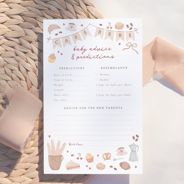 Cafe Bebe Baby Predictions & Advice Game (Von Creator hochgeladen)