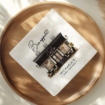 Café Bébé Black & White Bon Appétit Babydusche