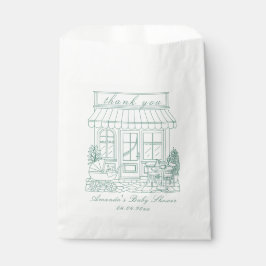 Cafe Bebe Bonjour Baby Shower Geschenktütchen