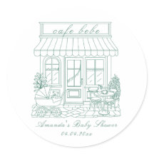 Cafe Bebe Bonjour Baby Shower