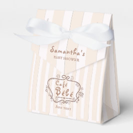Café Bébé Französischer Coffee Gender Neutral Baby Geschenkschachtel