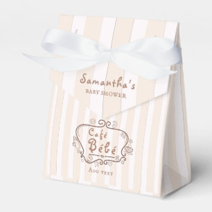 Café Bébé Französischer Coffee Gender Neutral Baby Geschenkschachtel