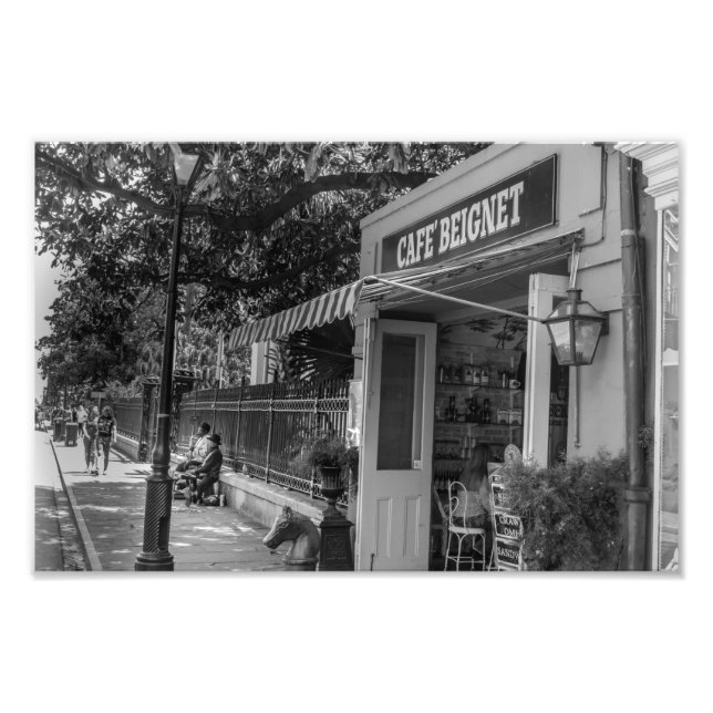 Café Beignet - New Orleans Fotodruck (Vorne)