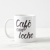 Café Betrug Leche spanische Kaffee-Tasse