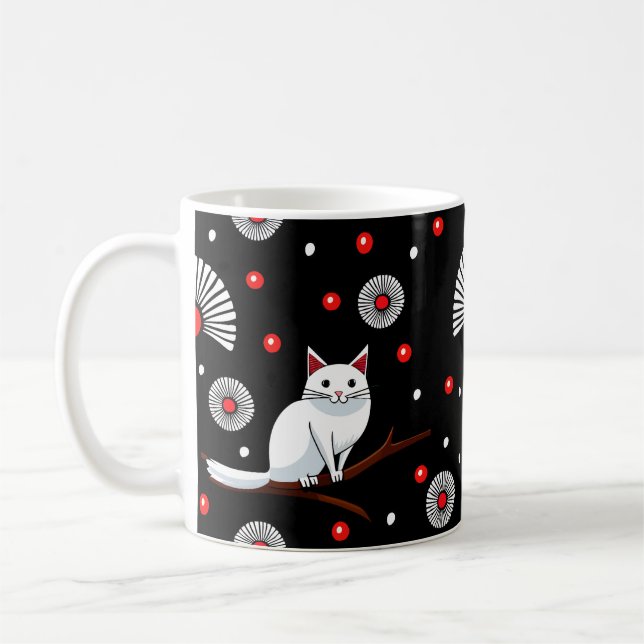 Café blanc à la japonaise Mug (Gauche)