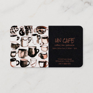 Cafe Business Card Visitenkarte