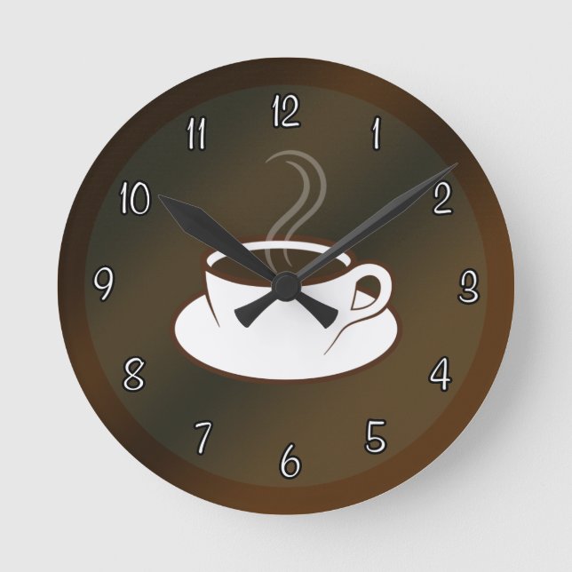 Café Café Kaffeeshop Mittlere Uhr (Vorderseite)