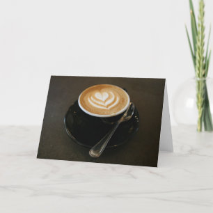 Café c'est amour - carte pour notes