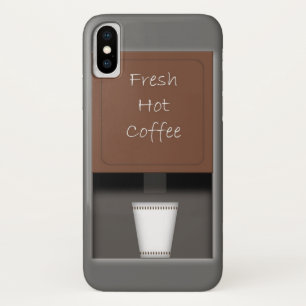 Café chaud frais iPhone X Coque
