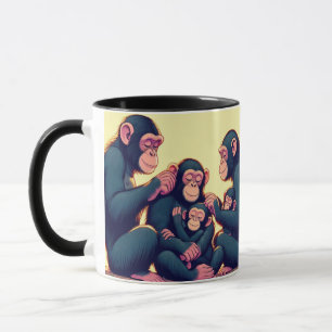 Café chimpanzé Mug