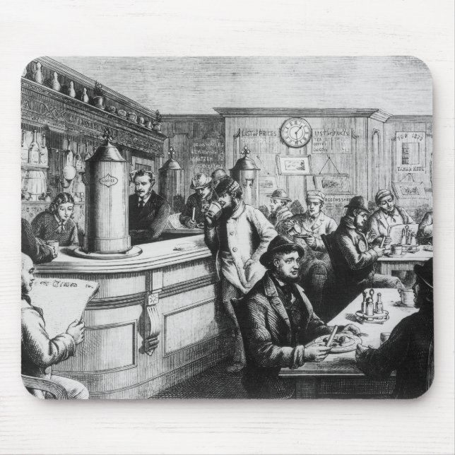Café, Clerkenwell Mousepad (Vorne)
