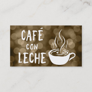 Café con leche Treueprogramm Treuekarte