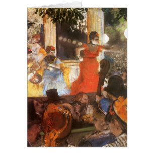 Cafe Concert at Les Ambassadeurs by Edgar Degas