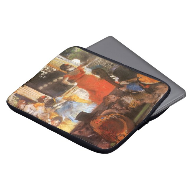 Cafe Concert bei Les Ambassadeurs von Edgar Degas Laptopschutzhülle (Vorne Oben)