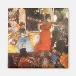 Cafe Concert bei Les Ambassadeurs von Edgar Degas Magnet