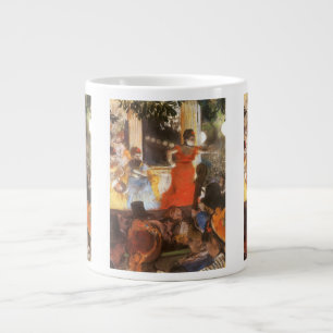 Cafe Concert in Les Ambassadeurs von Edgar Degas Jumbo-Tasse
